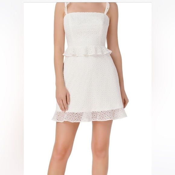 Aidan by Adan Maddox Lace Fit & Flare Dress - Picture 1 of 14